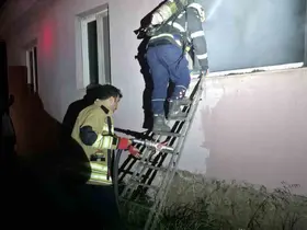 Hassa’da ev yangını

