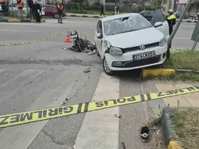 Hastane yolunda feci kaza: 3 yaralı

