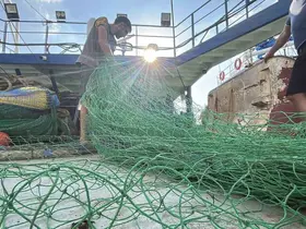 Hatay’da balıkçılar "vira bismillah" diyerek mavi sulara açıldı
