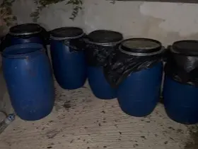 Hatay’da bin 260 litre fermente halde sahte içki ele geçirildi
