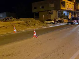 Hatay’da silahlı kavga kamerada: 2 yaralı
