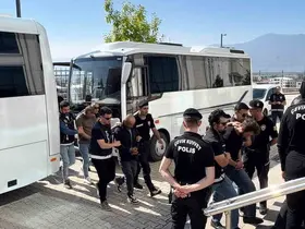 Hava destekli operasyonun ardından 23 şüpheli adliyede
