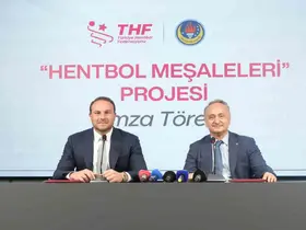 Hentbol Meşaleleri iş birliği protokolü imzalandı
