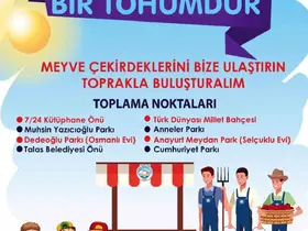 Her çekirdek bir tohum, her tohum geleceğe bir nefes
