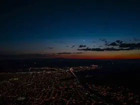 Hilal ve Venüs aynı kadrajda buluştu
