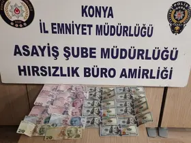 Hırsız kameraya el salladı, Konya polisi kısa sürede yakaladı