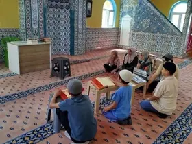 Hisarcık Saklar köyünde Yaz Kur’an Kursu Kapanış Programı düzenlendi

