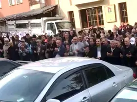 Hisarcık’ta 24 kişilik umre kafilesi dualarla uğurlandı
