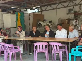 Hisarcık’ta AK Parti’den hane ziyaretleri
