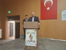 Hisarcık’ta  "Peygamberimiz ve aile ahlakı" konulu konferans
