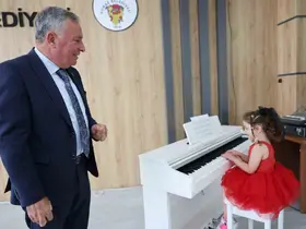 Honaz Çocuk Korosu’ndan müzik ziyafeti
