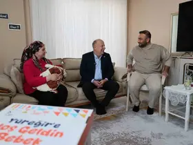 ‘Hoş Geldin Bebek’ projesiyle 5 bin 300 ailenin mutluluğuna ortak oldular

