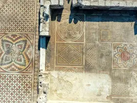 İç Anadolu’nun en büyük mozaik yapısında mezarlar bulundu
