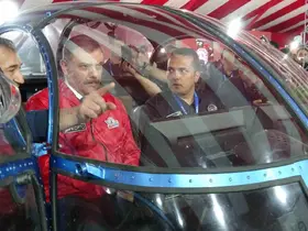 İçişleri Bakanı Çiftçi, Emniyet envanterindeki ilk helikopterin simülatöründe uçuş gerçekleştirdi
