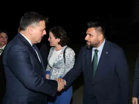 İçişleri Bakanı Çiftçi KKTC’de

