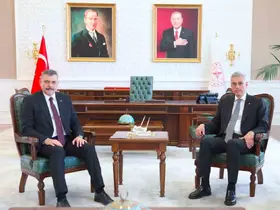 İçişleri Bakanı Çiftçi, Sağlık Bakanı Memişoğlu ile bir araya geldi
