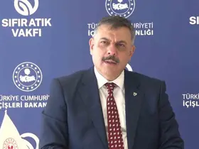İçişleri Bakanı Çiftçi: "Sıfır atık konusunda Sıfır Atık Vakfımızla beraber iş ve güç birliği yapıyoruz"
