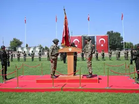 Iğdır 5. Hudut Tugay Komutanlığında görev değişimi
