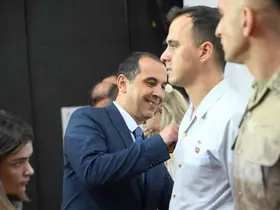 Iğdır’da jandarma personeline rütbe terfisi
