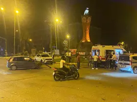 İki otomobil çarpıştı: 1 yaralı
