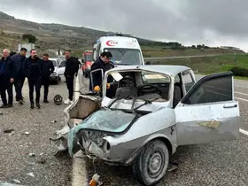 İki otomobilin çarpıştığı kazada: 1 kişi yaralandı
