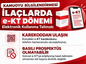 İlaç prospektüslerinde ‘e-KT’ dönemi: "Ambalaj eksikliği değil"
