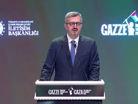 İletişim Başkanı Duran: "İsrail’in 250’den fazla dezenformasyonunu ifşa ederken bir vicdan hareketine öncülük ettiğimizi biliyoruz"
