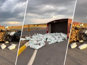 Ilgın’da Traktör ile Otomobil Çarpıştı: 2 Yaralı