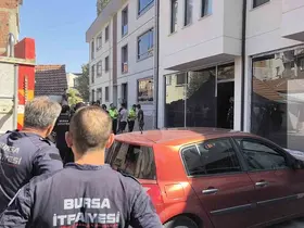 İnegöl’de korkutan yangın
