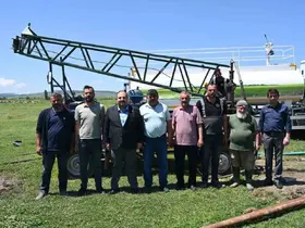 İnönü Belediyesi’nden çiftçilere su desteği
