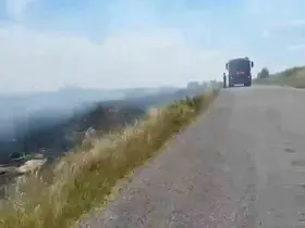 İpsala’da mera yangını: İtfaiye seferber oldu
