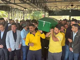 Irmakta ölü bulunan yeni evli genç toprağa verildi: Aileden şüpheli ölüm iddiası
