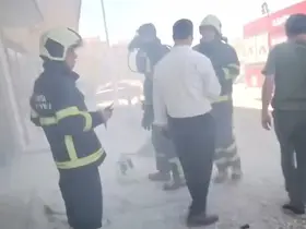 İş merkezindeki korkutan yangında 2 kişi hastaneye kaldırıldı
