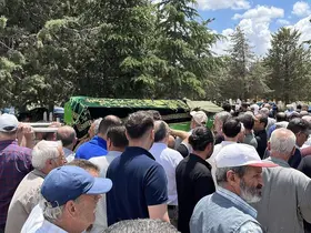 Isparta'daki kazada hayatını kaybeden Keziban Baysal son yolculuğuna uğurlandı