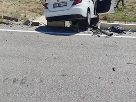 Isparta-Konya yolundaki trafik kazasında 1 kişi yaralandı