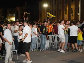 Isparta’da Fenerbahçe’nin Şampiyonlar Ligi sevinci meydana sığmadı
