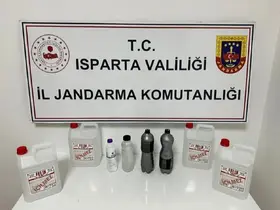 Isparta’da kaçak içki operasyonunda 2 şüpheli hakkında işlem başlatıldı
