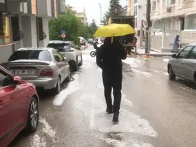 Isparta’da sağanak etkili oldu
