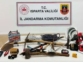 Isparta’da tarihi eser operasyonları: 20 şüpheli hakkında adli işlem
