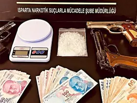 Isparta’da uyuşturucu operasyonunda 1 kişi tutuklandı
