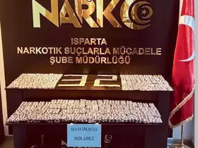 Isparta’da uyuşturucu operasyonunda 2 şüpheli tutuklandı
