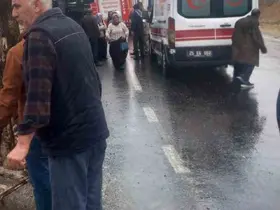 İspir’de koyun yüklü tır devrildi: Can pazarı yaşandı
