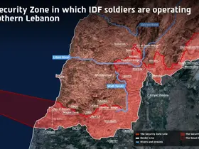 İsrail ordusu, Lübnan’ın güneyindeki işgalini genişlettiğine dair harita yayınladı
