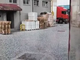 İstanbul’da dolu sürprizi
