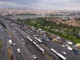 İstanbul’da yağmur ve maç trafiği
