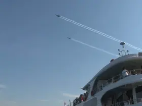 İstanbul’un fethi etkinliklerinde SOLOTÜRK İstanbul Boğazı’nda selamlama uçuşu yaptı
