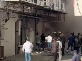 İSTOÇ’da yangın paniği
