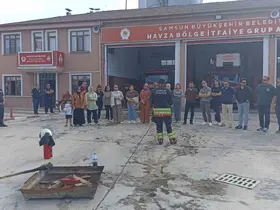 İtfaiye ve 112 personeline yangın ve ilk müdahale eğitimi
