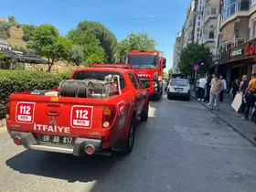 İtfaiyeden hızlı müdahale
