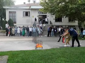İtfaiyeden yangın anında doğru müdahale eğitimi
